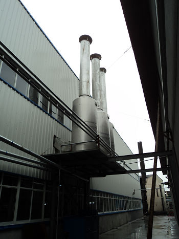 定型機(jī)廢氣治理—噴淋